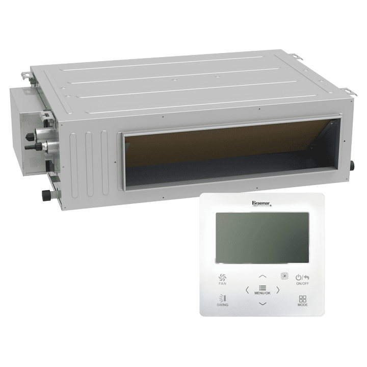 Braemar single- phase reverse cycle ducted indoor unit