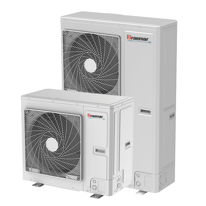 Braemar single phase reverse cycle ducted outdoor units