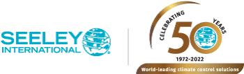 Seeley International 50-jähriges Bestehen des Logos