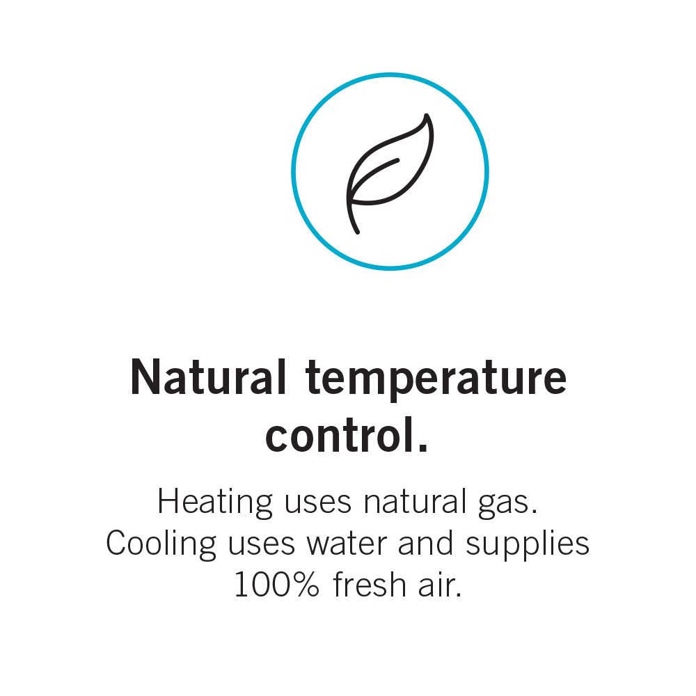 Natural temperature control