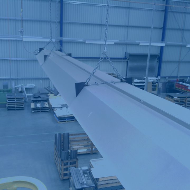 AIRA Radiant Tube Gas Heater - Warehouse Installation