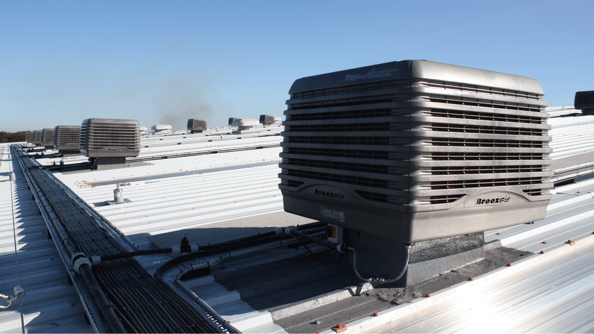 Breezair evaporative cooling