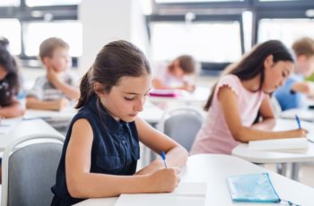 Children in the classroom