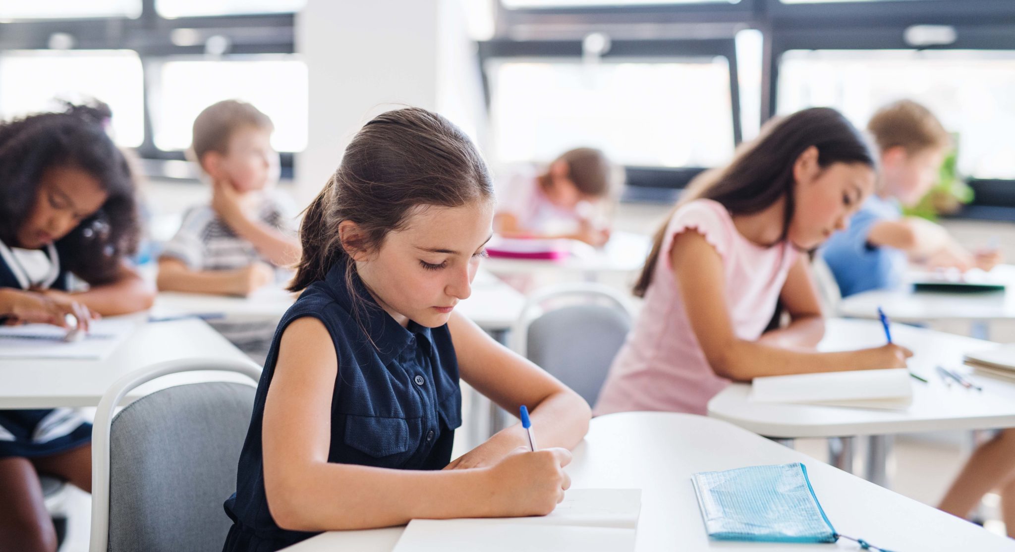 Children in the classroom