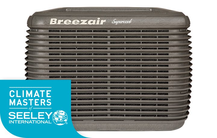 Breezair SUPERCOOL Evaporative Cooler Grey Colour Dealer Exclusive
