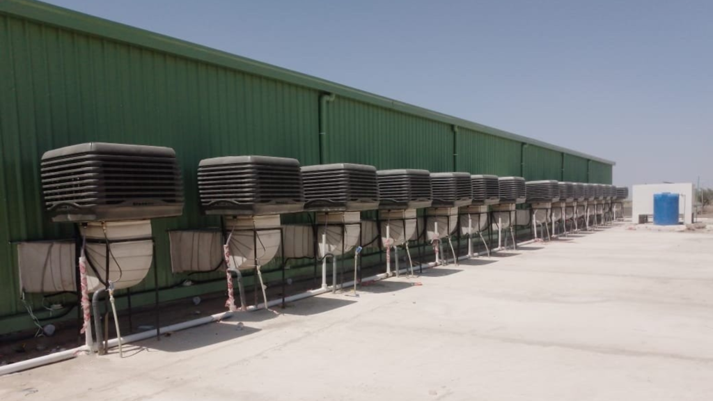 warehouse cooling system
