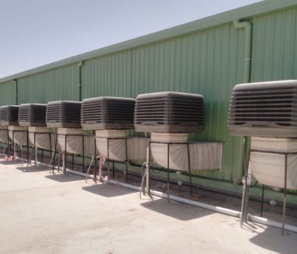 Air force Hangar Zhob, Pakistan (4) Hangar cooling with Breezair