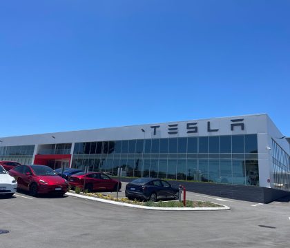 Tesla-WA-Street-view-CW-H15 air conditioning HVAC cooling Tesla’s O’Connor Sales, Service, and Delivery Center